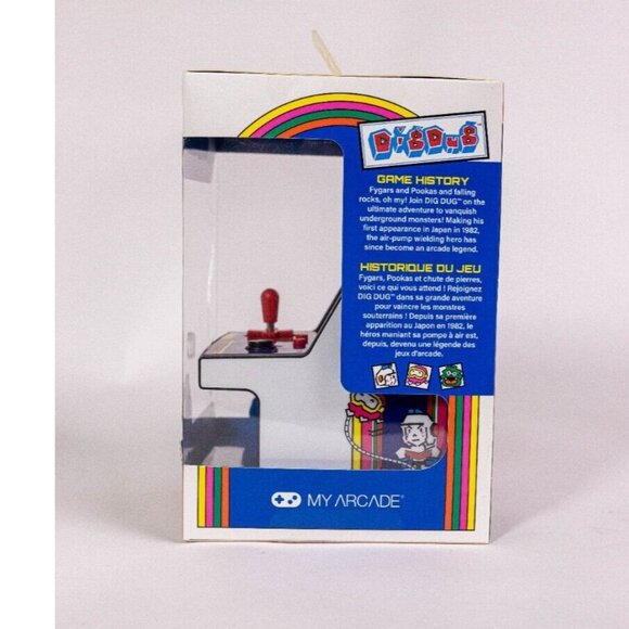 My Arcade Micro Player Dig Dug Retro Arcade Brand New - Picture 2 of 5